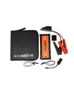 KTIHD4903 image(0) - Compact Jump Starter for Gasoline and Diesel Engines 1500 amp, 12-volt, 24,000mAh