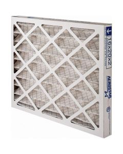 16 x 20 x 2", MERV 8, 35&#37; Efficiency, Wire-Backed Pleated Air Filter