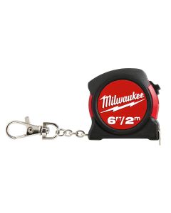 MLW48-22-5506 image(1) - Milwaukee Tool 6 ft / 2 m Keychain Tape Measure