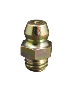 Milton Industries Grease Fitting 1/4"- 28 SAE-LT , Short- Straight,