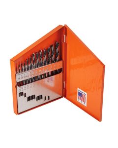 KNK13KK5 image(1) - KnKut KnKut 13 Piece Jobber Length Drill Bit Set 1/16"-1/4" by 64ths