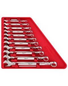 MLW48-22-9411 image(0) - Milwaukee Tool 11pc SAE Combination Wrench Set
