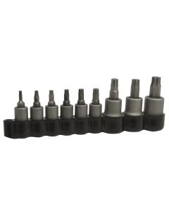 LIS81000 image(0) - Lisle Torx Plus Bit Set, 9 Pc.