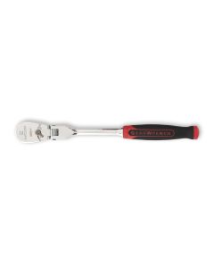 KDT81009P image(0) - GearWrench 1/4" Drive 120XP&trade; Dual Material Flex Head Teardrop Ratchet 8"