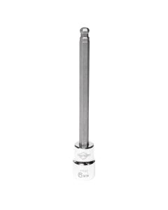 MAY16520 image(0) - Mayhew Mayhew 6 MM Metric Ball Hex Medium Insert Socket Bit, 3/8-Inch Drive