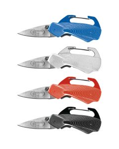 WLMW3210 image(0) - Wilmar Corp. / Performance Tool Pocket Knife w/Carabiner Clip