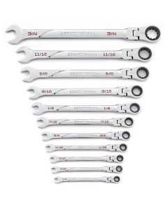 KDT86247 image(0) - GearWrench 11Pc. 120X Universal Spline SAE XL Combination R