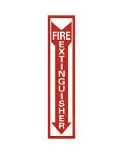 MRO63373807 image(0) - Msc Industrial Supply Fire Extinguisher, Plastic Fire Sign