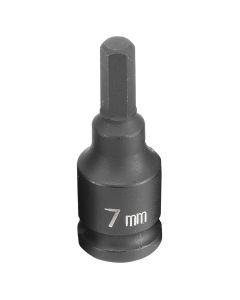 GRE1907M image(1) - Grey Pneumatic SOC 7MM 3/8D IMP HEX MALE