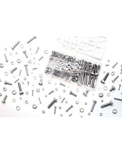 WLMW5334 image(0) - Wilmar Corp. / Performance Tool 240 PC ZINC NUT & BOLT HARDWARE KIT