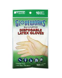 AMXGWL10PK image(0) - Gloveworks Latex 10-Pack Gloves