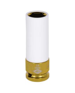 INT58002 image(0) - American Forge & Foundry AFF - Mag Wheel Protective Deep Impact Socket - 1/2" Drive - 19mm (3/4")
