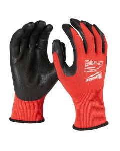 MLW48-22-8934 image(0) - Milwaukee Tool Cut 3 Dipped Gloves - XXL