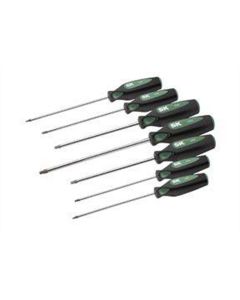 SKT86333 image(0) - S K Hand Tools 7-Piece Cushiongrip Torx Screwdriver Set