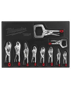 MLW48-22-3690 image(1) - Milwaukee Tool 10 Pc. TORQUE LOCK LOCKING PLIERS KIT