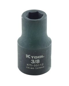 KTI33112 image(0) - K Tool International SOC IMP SAE 1/2 DR 3/8"