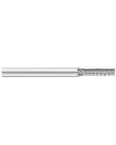 KNKKK14-SA-42 image(0) - KnKut KnKut SA-42 Cylindrical Carbide Burr 3/32" x 7/16" x 1-1/2" OAL with 1/8" Shank