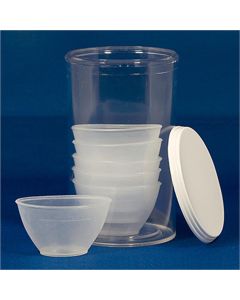 CSU7744 image(0) - Chaos Safety Supplies Eye Cups, Non-Sterile, Plastic, 6 Per Vial