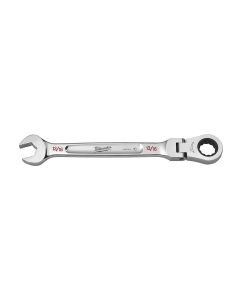 MLW45-96-9819 image(0) - Milwaukee Tool 13/16" Flex Head Ratcheting Combination Wrench
