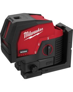 MLW3622-20 image(0) - Milwaukee Tool M12 Green Cross w/ Points Laser BT