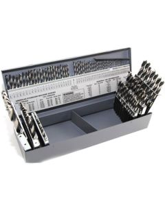 KnKut KnKut 115 Piece Jobber Length Drill Bit Set Numbers, Letters, Fractions