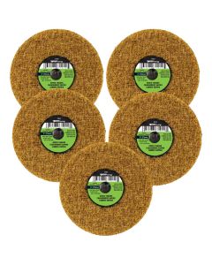 Quick Change Surface Prep Pad, Coarse Grit, 3 in (5-Pack of Forney 71912)