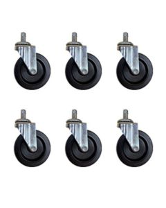 LDS1010865 image(0) - 3” Push-in Type Casters for ShopSol; Set of 6; Replacement