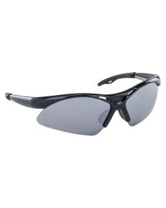 SAS540-0203 image(0) - SAS Safety Diamondback Safe Glasses w/ Black Frame and Smoke Mirror Lens