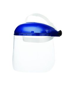 Sellstrom- Face Shield - 390 Series - 8 x 12 x .040"  Window - Clear AF - Pin Lock Headgear - Single Crown