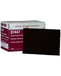 MMM7447 image(0) - 3M PAD SCOTCH BRITE MAROON GEN PURPOSE 20PK