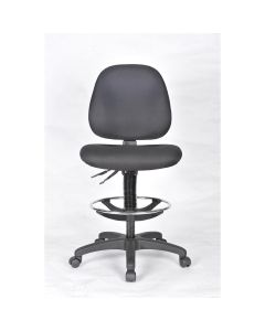 ShopSol Workbench Chair -Upholstered Mid Back Deluxe