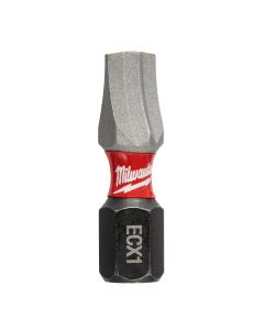 Milwaukee Tool SHOCKWAVE 2" Impact ECX 1 Power Bits (25PK)