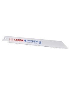 LEX22753 image(0) - Lenox Tools Reciprocating Saw Blades, 810R, Bi-Metal, 8 in. Lo