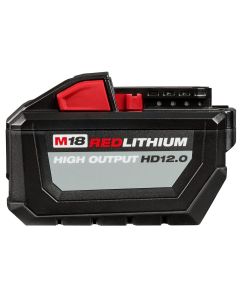 MLW48-11-1812 image(0) - Milwaukee Tool M18 REDLITHIUM HIGH OUTPUT HD12.0 Battery Pack
