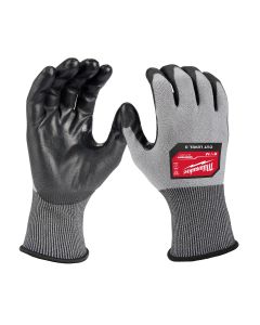 Milwaukee Tool Cut Level 3 High Dexterity Polyurethane Dipped Gloves - M