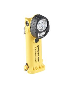 STL91814 image(0) - Streamlight Survivor X Safety-Rated Alkaline Firefighter's Right Angle Light, Yellow