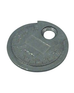 Lisle SPARK PLUG GAUGE COIN TYPE .020 TO .100IN.