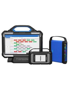 TOPPXMAX image(1) - Topdon Phoenix Max w/Scope - 13.3" OE-Level Scan Tool, Docking Station & 4 Ch Oscilloscope