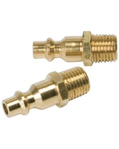 WLMM505C image(0) - Wilmar Corp. / Performance Tool Brass Nipple 1/4" Male NPT