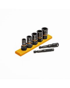 KDT87911 image(0) - GearWrench 7 Pc. 1/4" & 3/8" Drive Metric Bolt Biter&trade; Impact Extraction Socket Set