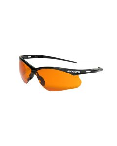 SRW50005 image(0) - Jackson Safety - Safety Glasses - SG Series - Blue Shield Lens - Black Frame - Hardcoat Anti-Scratch - Outdoor