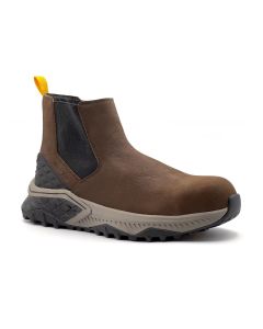 FSIA8806-9EE image(1) - AVENGER Work Boots Summit Trail - Men's - CT|EH|SR|SF - Brown / Grey - Size: 9 - 2E - (Extra Wide)
