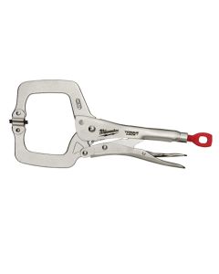 MLW48-22-3521 image(1) - Milwaukee Tool 11" Locking C-Clamp Swivel Jaws