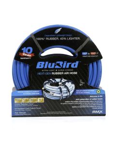 BLBBB14100 image(0) - BluBird BluBird Rubber Air Hose 1/4 in. x 100 ft.