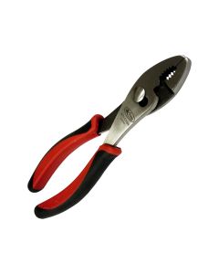 KTI53008 image(0) - 8IN PLIERS SLIP JOINT, RED HANDLES