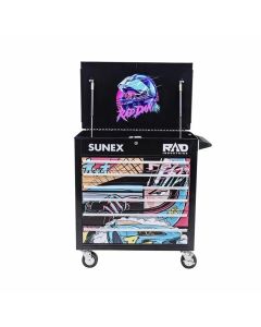 SUN8057RADDAN image(0) - Sunex Premium Full Drawer Service Cart - Rad Dan