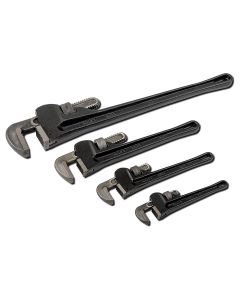 TIT21304 image(0) - TITAN 4-PC STEEL PIPE WRENCH SET