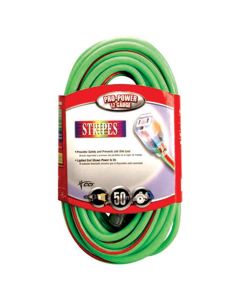 ECI02548-00-54 image(0) - Coleman Cable 50 Ft Extension Cord Green/Red