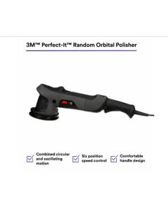 3M&trade; Perfect-It&trade; Random Orbital Polisher 34100, 15 mm, 120V, 60 Hz, Plug A