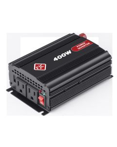 FJC53040 image(0) - FJC 400 Watt High Efficiency DC to AC Power Inverter with Dual Outlets and a USB port